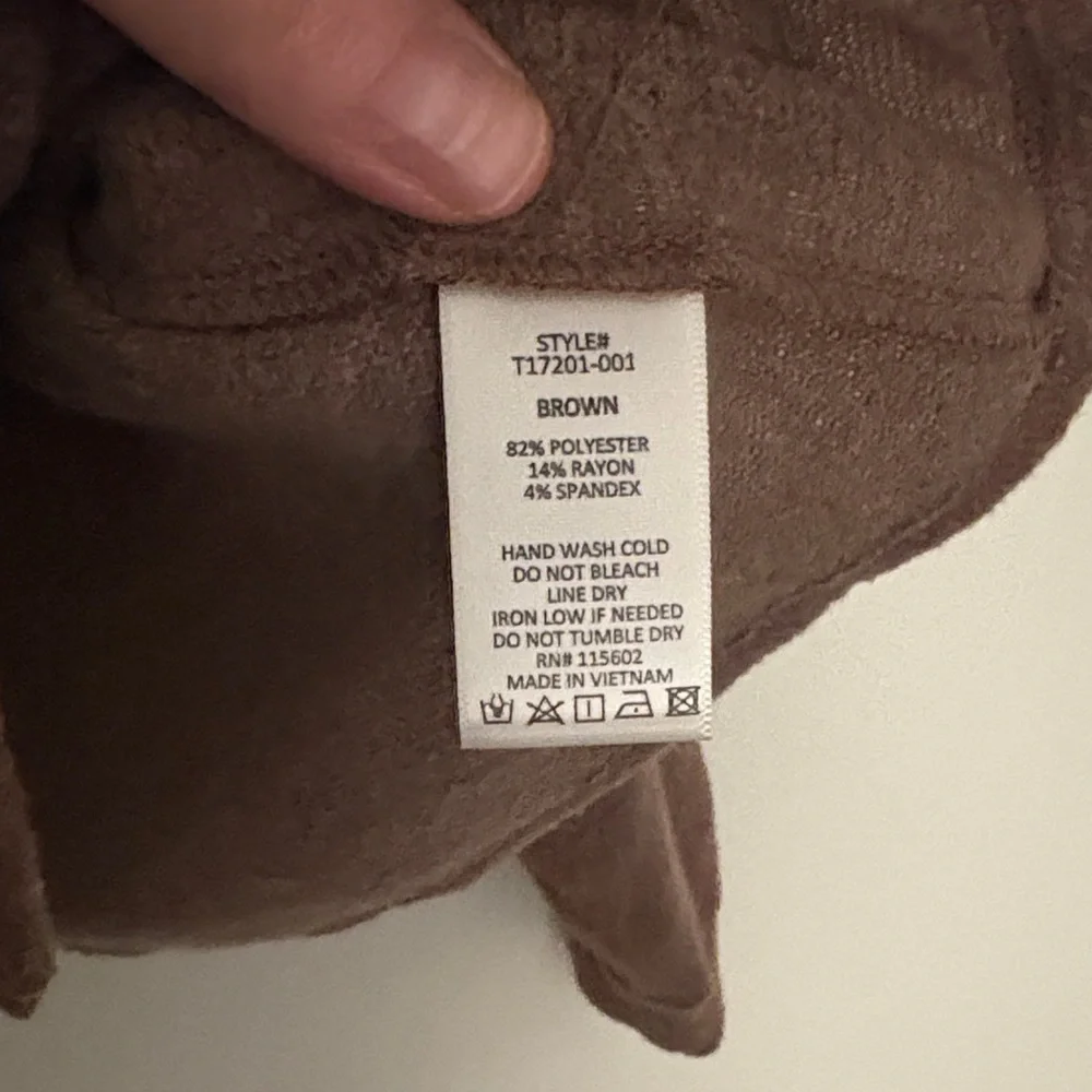 All in Favor Rust-Brown Knit Cardigan - Picture 5 of 6